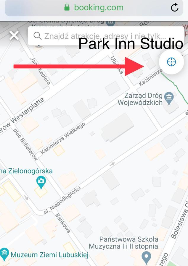 شقة Park Studio زيلونا غورا المظهر الخارجي الصورة